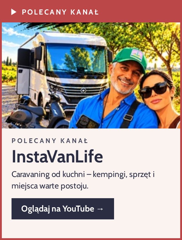 InstaVanLife – kanał o podróżach kamperem na YouTube